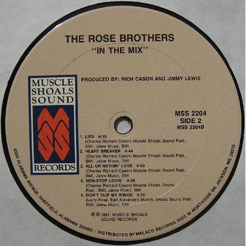 The Rose Brothers - In The Mix