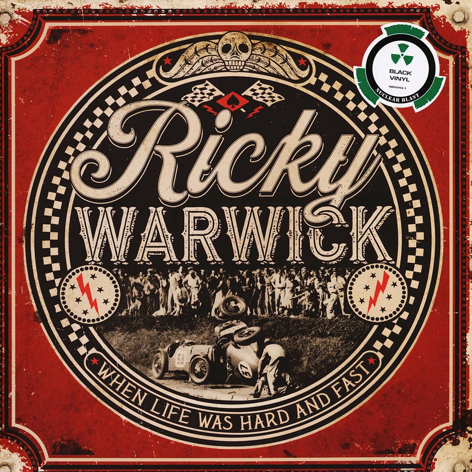 Ricky Warwick - When Life Was Hard & Fast Black Vinyl Edition