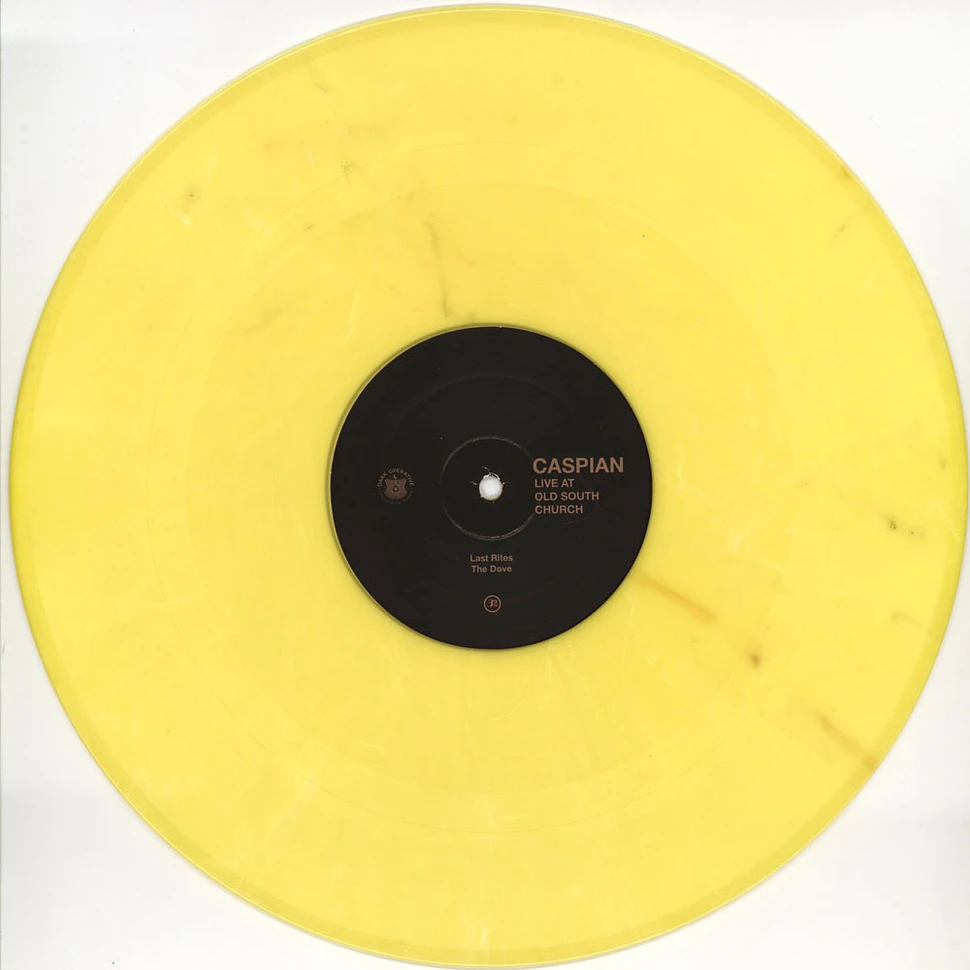 Caspian - Live At Old South Church Yellow Vinyl Edition