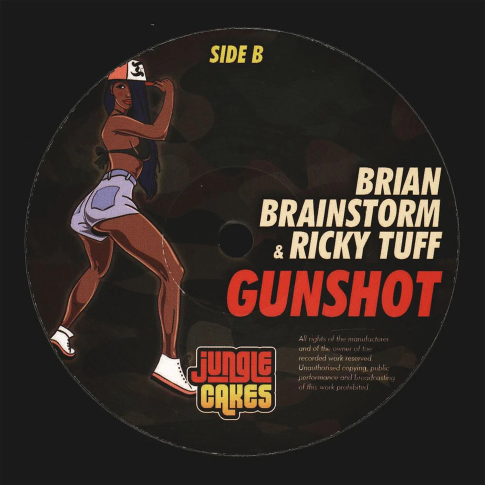 Brian Brainstorm - Footwork Skank Ft Yemi Bolatiwa / Gunshot Feat. Ricky Tuff
