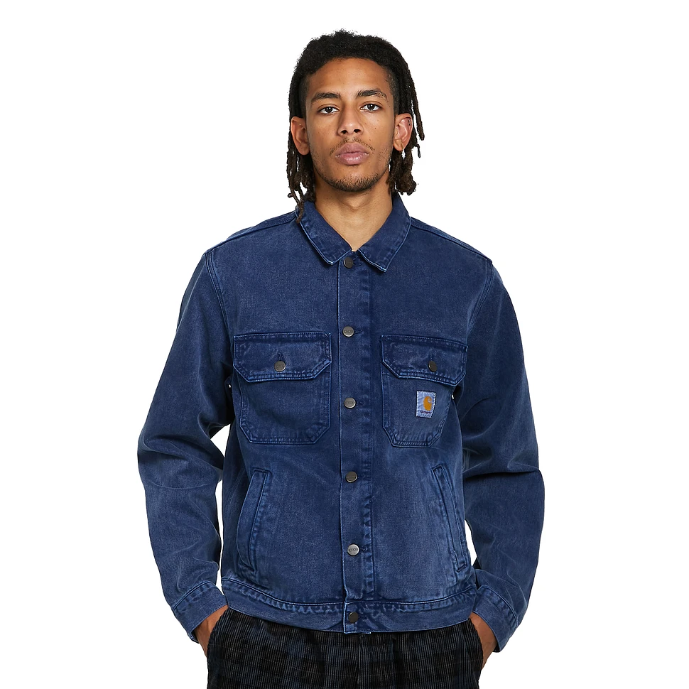 Carhartt WIP - Stetson Jacket "Parkland" Color Denim, 13.5 oz