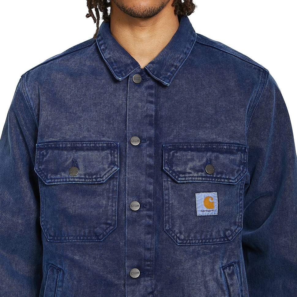 Carhartt WIP - Stetson Jacket "Parkland" Color Denim, 13.5 oz