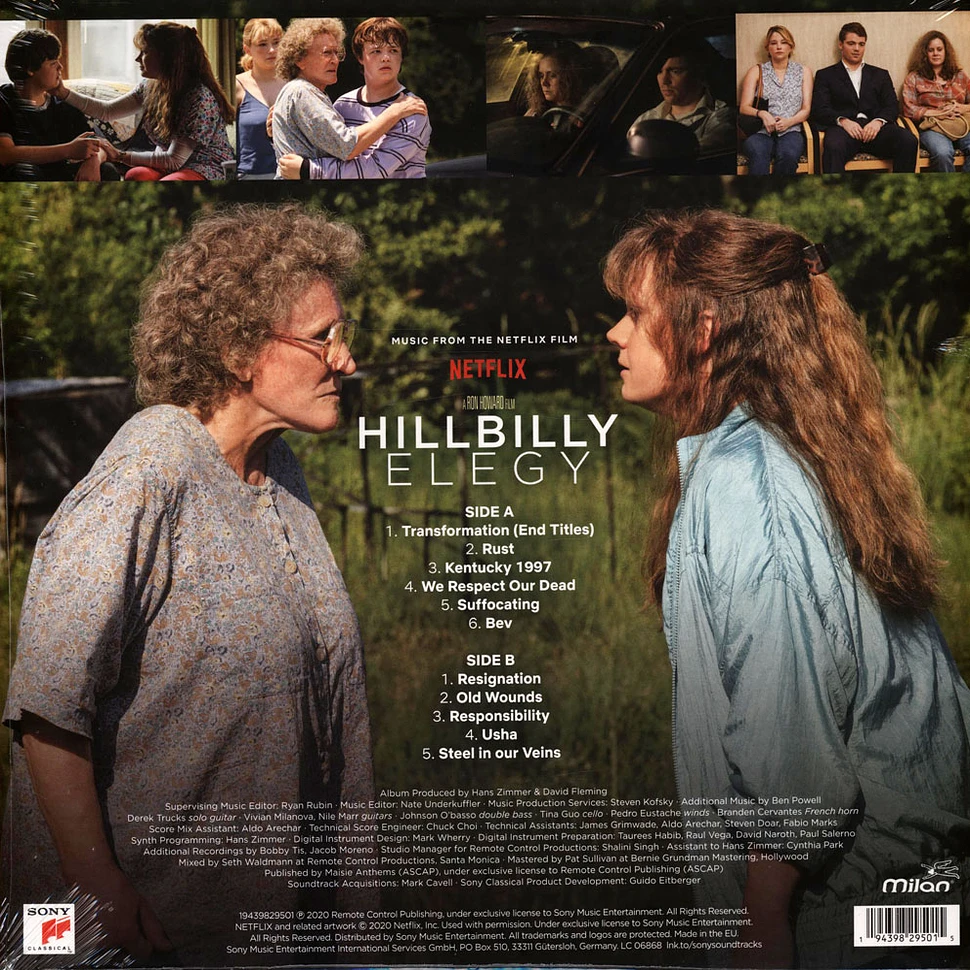 Hans Zimmer & David Fleming - OST Hillbilly Elegy Music From The Netflix Film