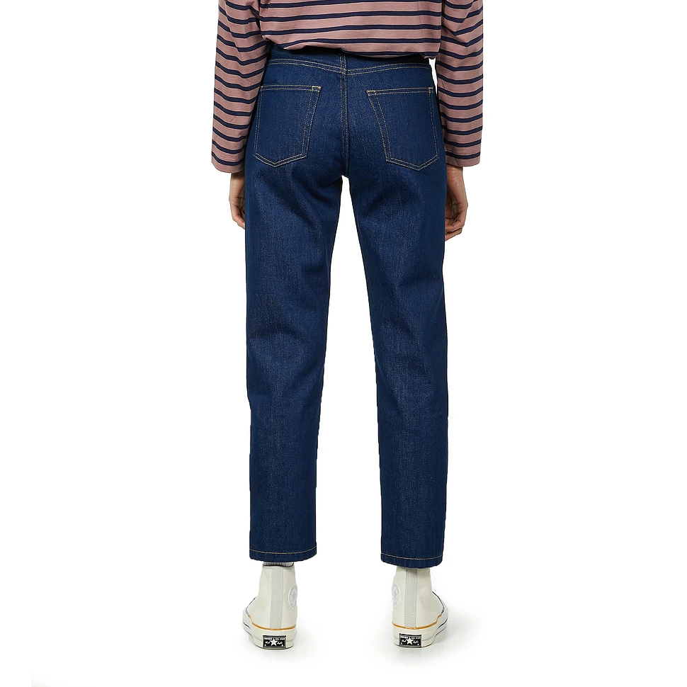 Carhartt WIP - W' Page Carrot Ankle Pant "Mableton" Blue Denim, 13 oz