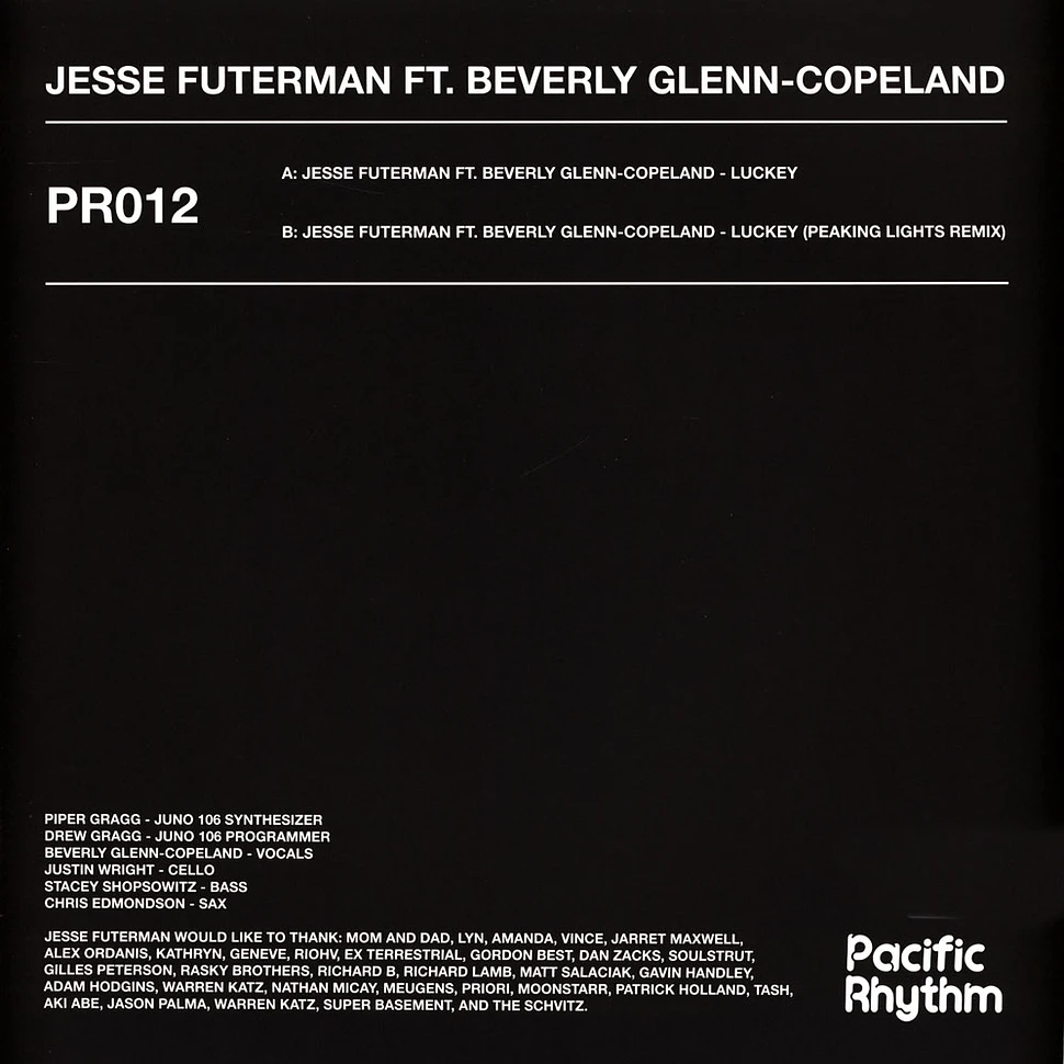 Jesse Futerman - Luckey Feat. Beverly Glenn-Copeland Peaking Lights Remix