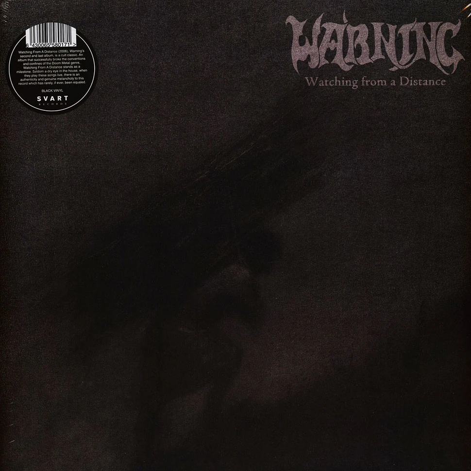 Warning - Watching From A Distance Black Vinyl Edition