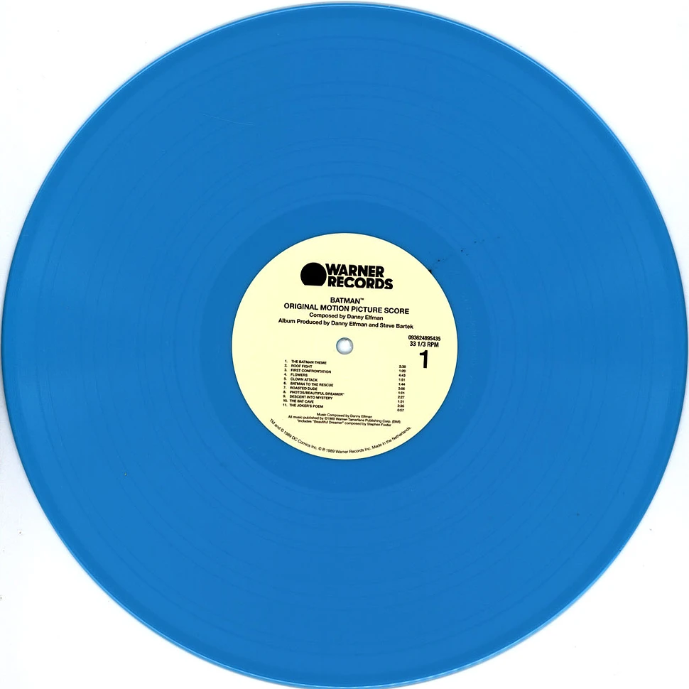 Danny Elfman - OST Batman (Original Score) Turquoise Vinyl Edition