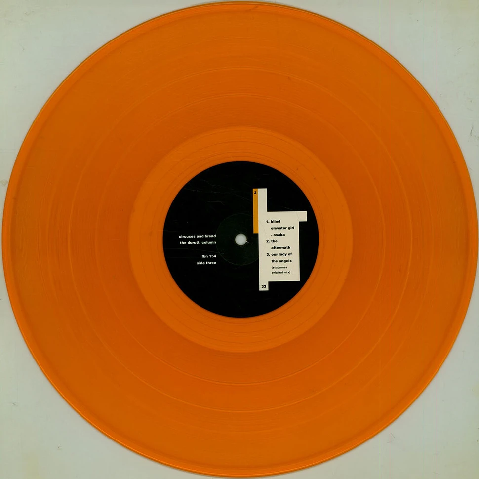 The Durutti Column - Circuses And Bread Clear&Orange Vinyl Edition