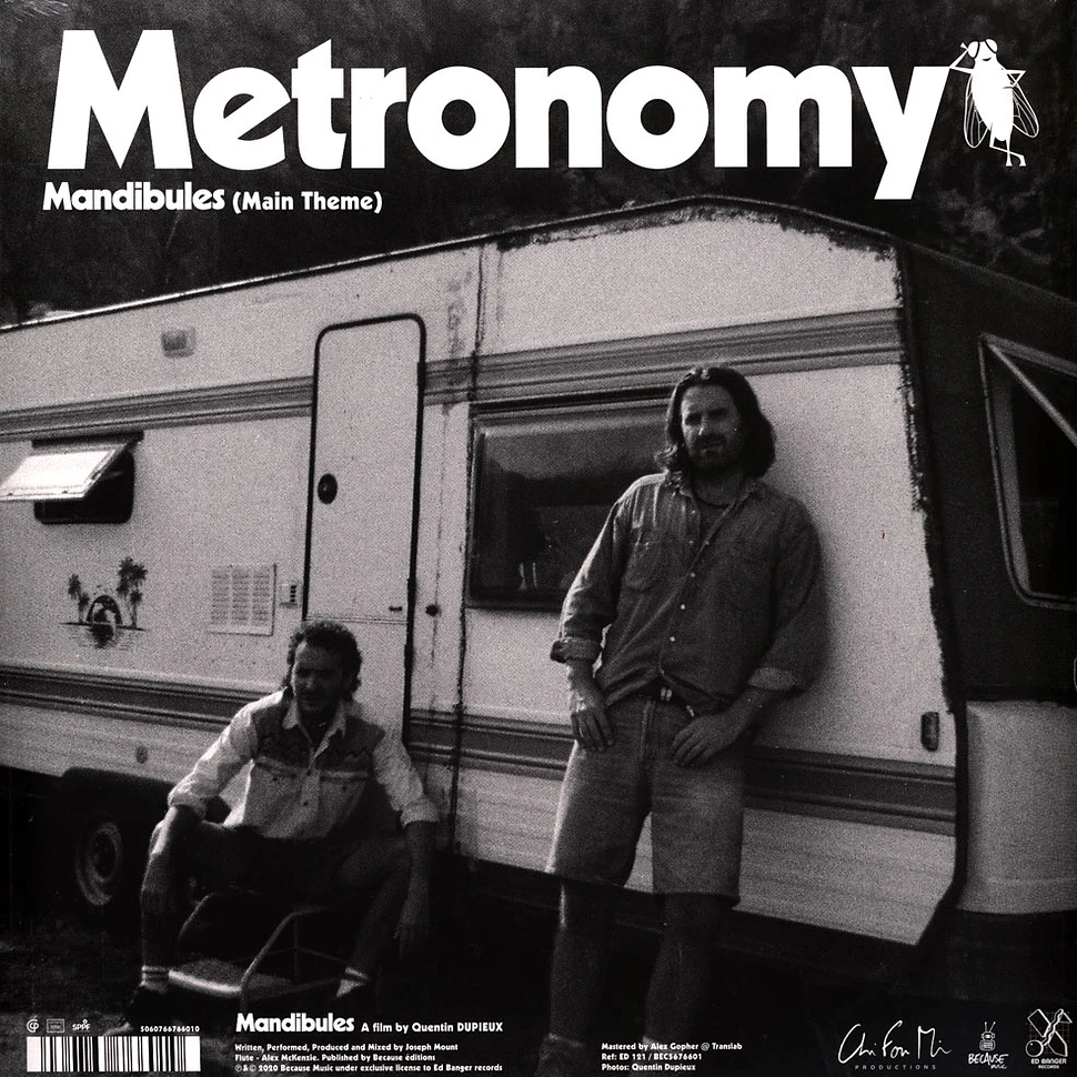 Metronomy - Mandibules Red Etched Vinyl Edition