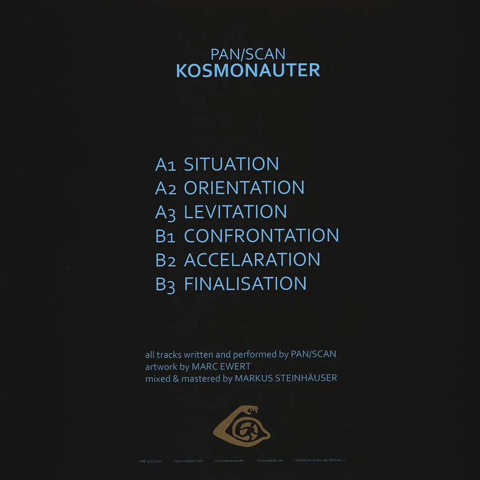Pan/Scan - Kosmonauter Black Vinyl Edition
