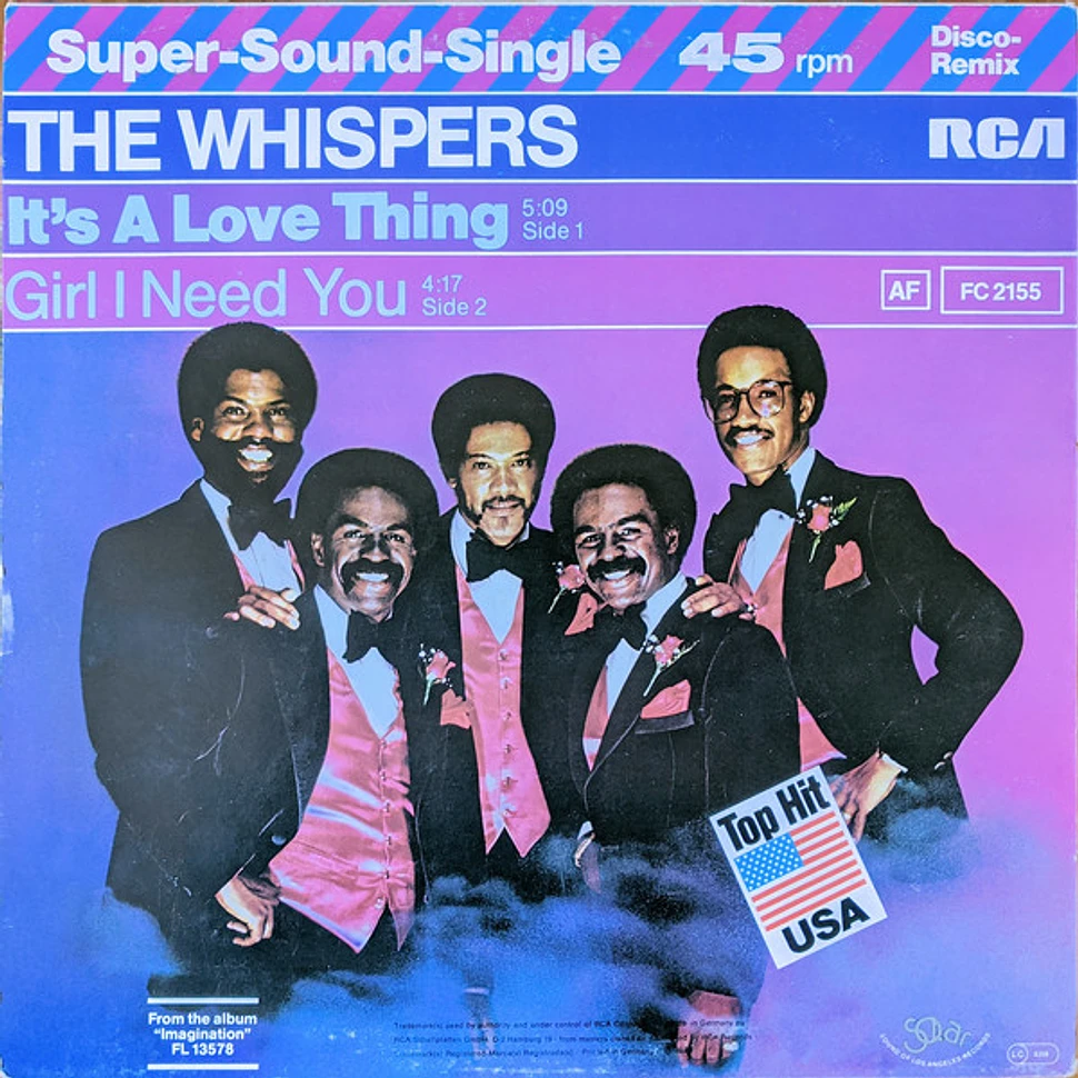 The Whispers - It's A Love Thing