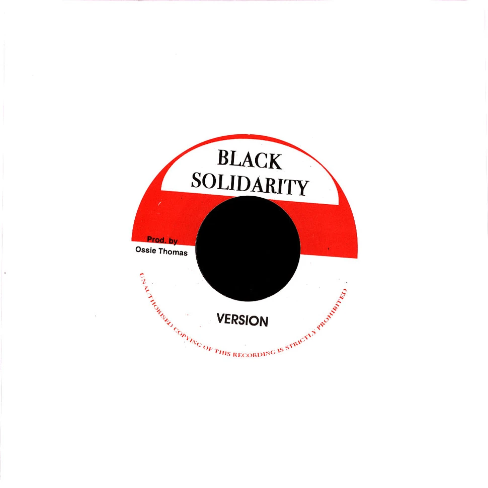 Triston Palma / Soul Syndicate - Bad Boys / Bad Dub