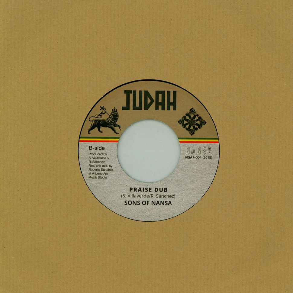 Sylvan White / Sons Of Nansa - Give Jah Praise / Praises Dub