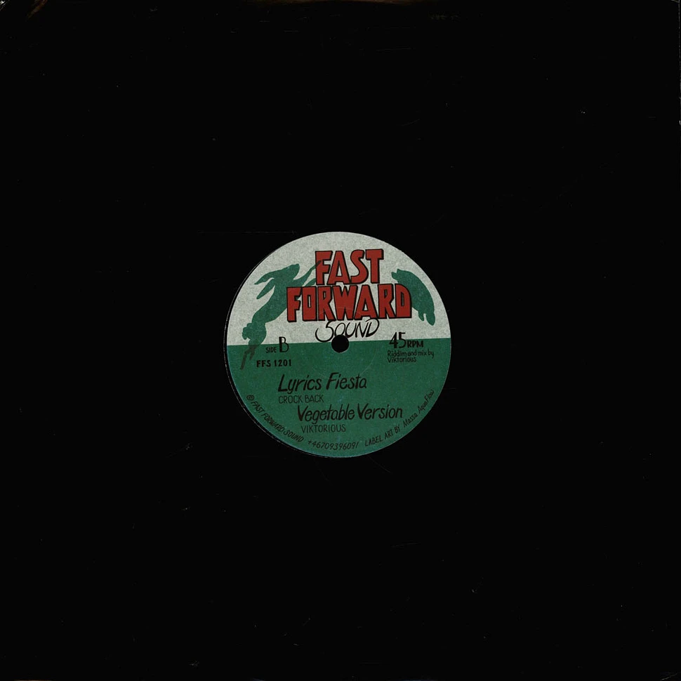 Earl Cunningham, Viktorius / Crock Back, Viktorius - Hot Stepper, Dub / Lyrics Fiesta, Version