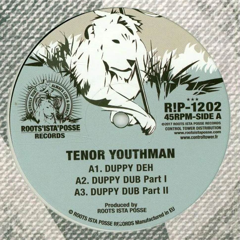 Tenor Youthman - Duppy Deh, Dub1, Dub 2 / War Inna East, Dub1, Dub 2