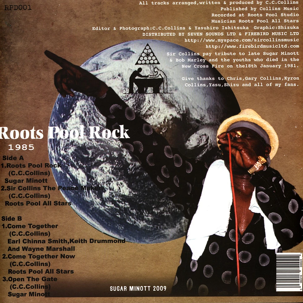Sir Collins & Roots Pool All Stars Ft. Sugar Minott - Roots Pool Rock