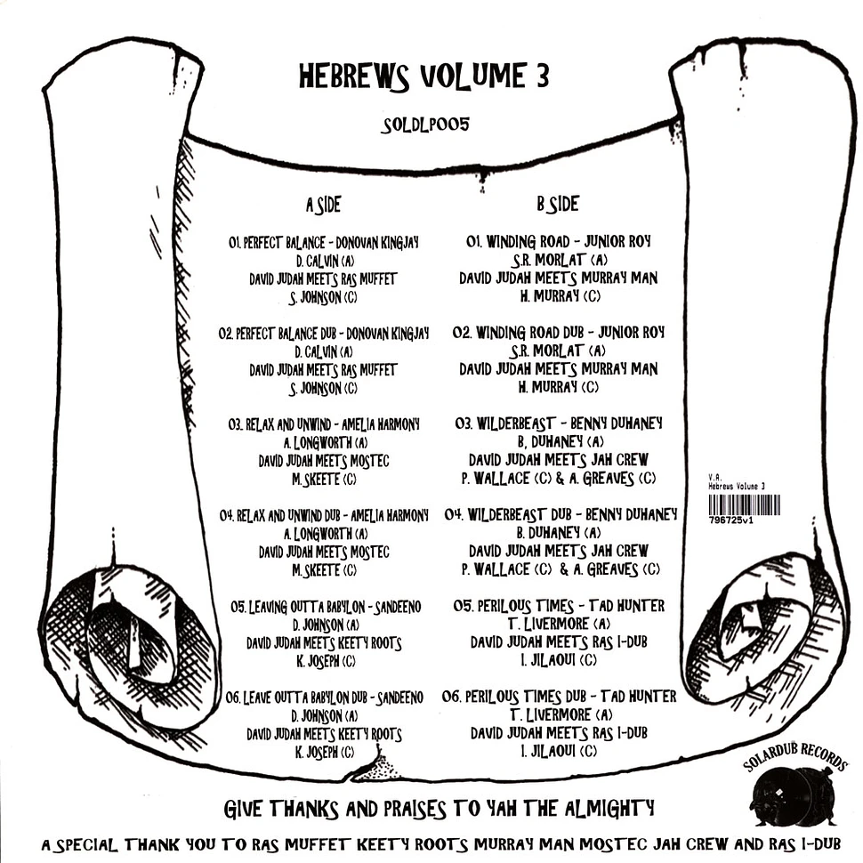 V.A. - Hebrews Volume 3