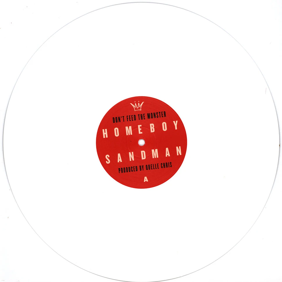 Homeboy Sandman - Don't Feed The Monster HHV Exclusive White Vinyl Edition