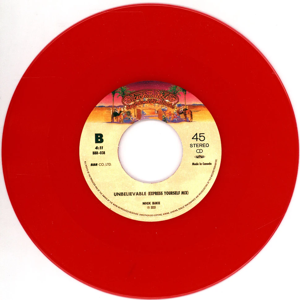 Nick Bike - Blow The Whistle Red Vinyl Edition