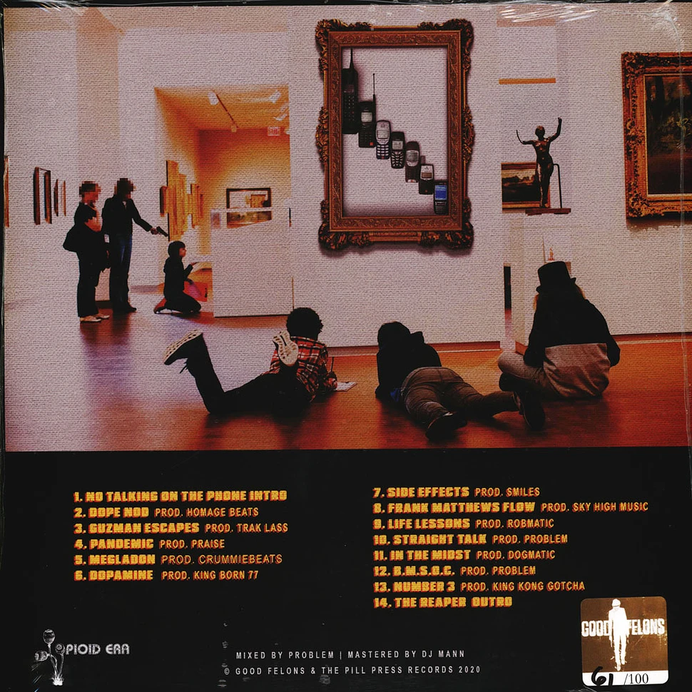 The Opioid Era - The Throwaways Gold Vinyl Edition Splatter