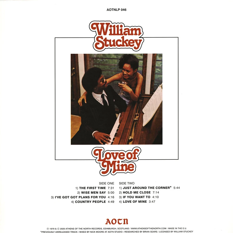 William Stuckey - Love Of Mine