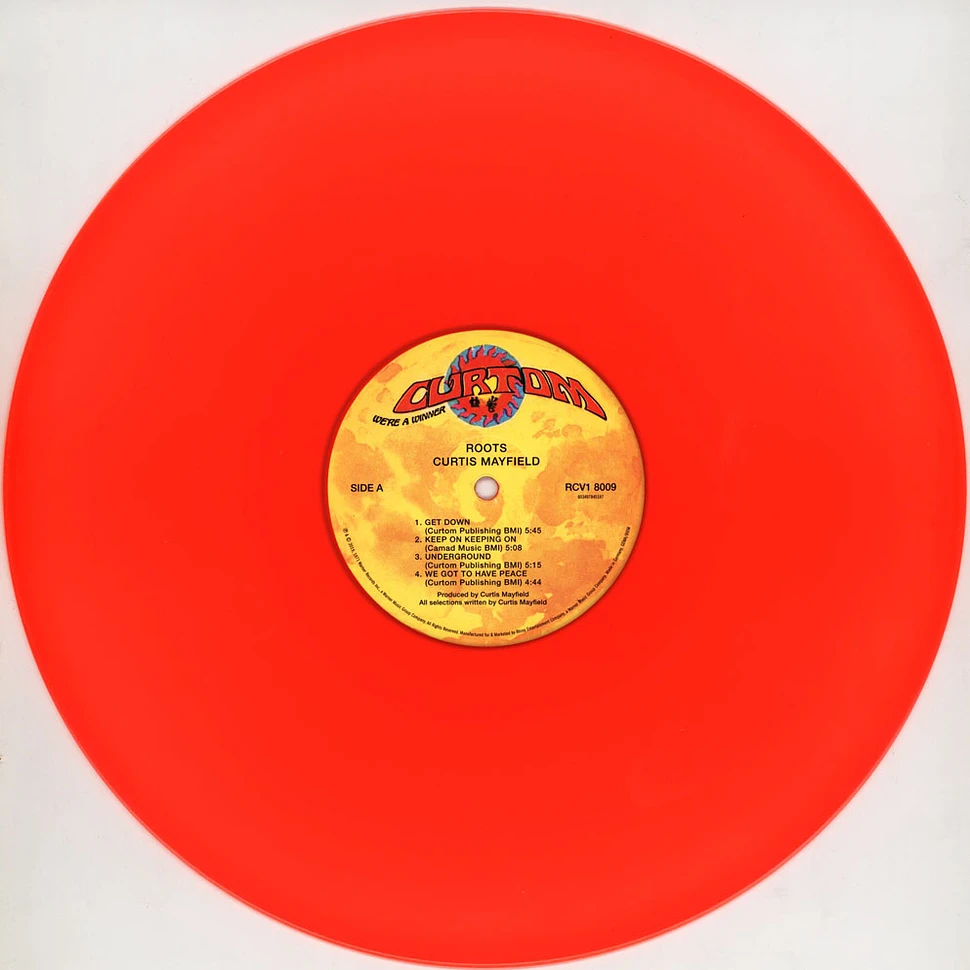 Curtis Mayfield - Roots Orange Vinyl Edition