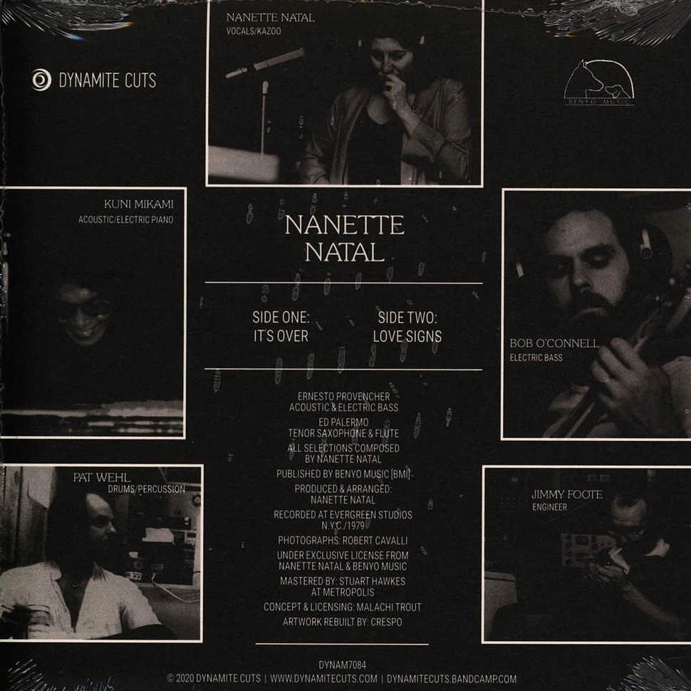 Nanette Natal - It's Over / Love Signs Red Vinyl Edition