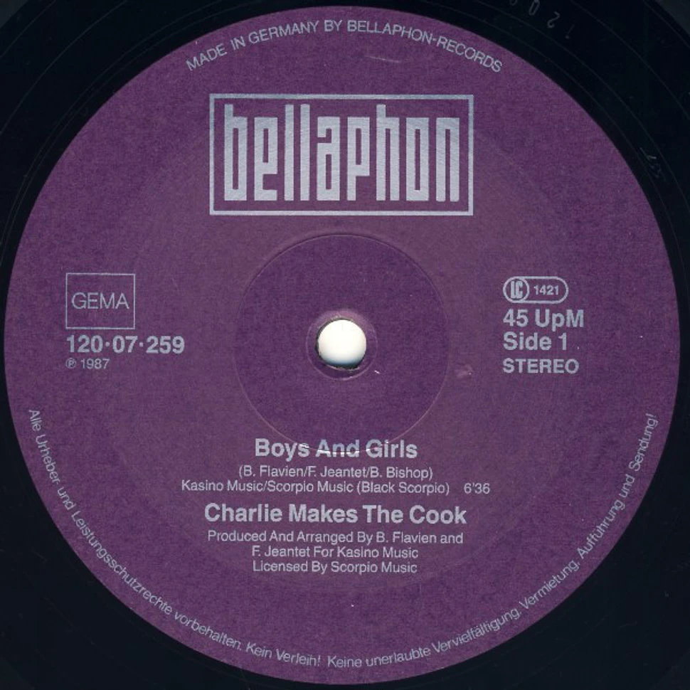 Charlie Makes The Cook - Boys And Girls