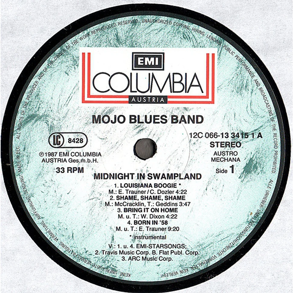 Mojo Blues Band - Midnight In Swampland