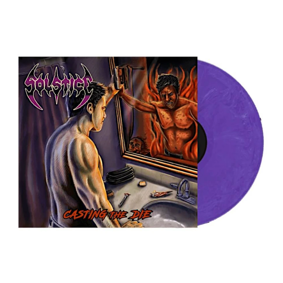 Solstice - Casting The Die Purple Vinyl Edition