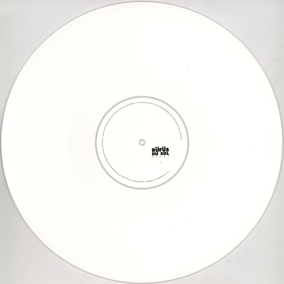 Rüfüs Du Sol - Atlas White Vinyl Edition