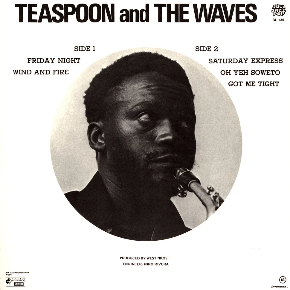 Teaspoon And The Waves - Teaspoon And The Waves Black Vinyl Edition