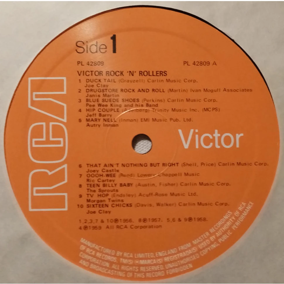 V.A. - Victor Rock 'N' Rollers