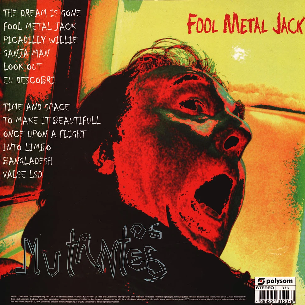 Os Mutantes - Fool Metal Jack