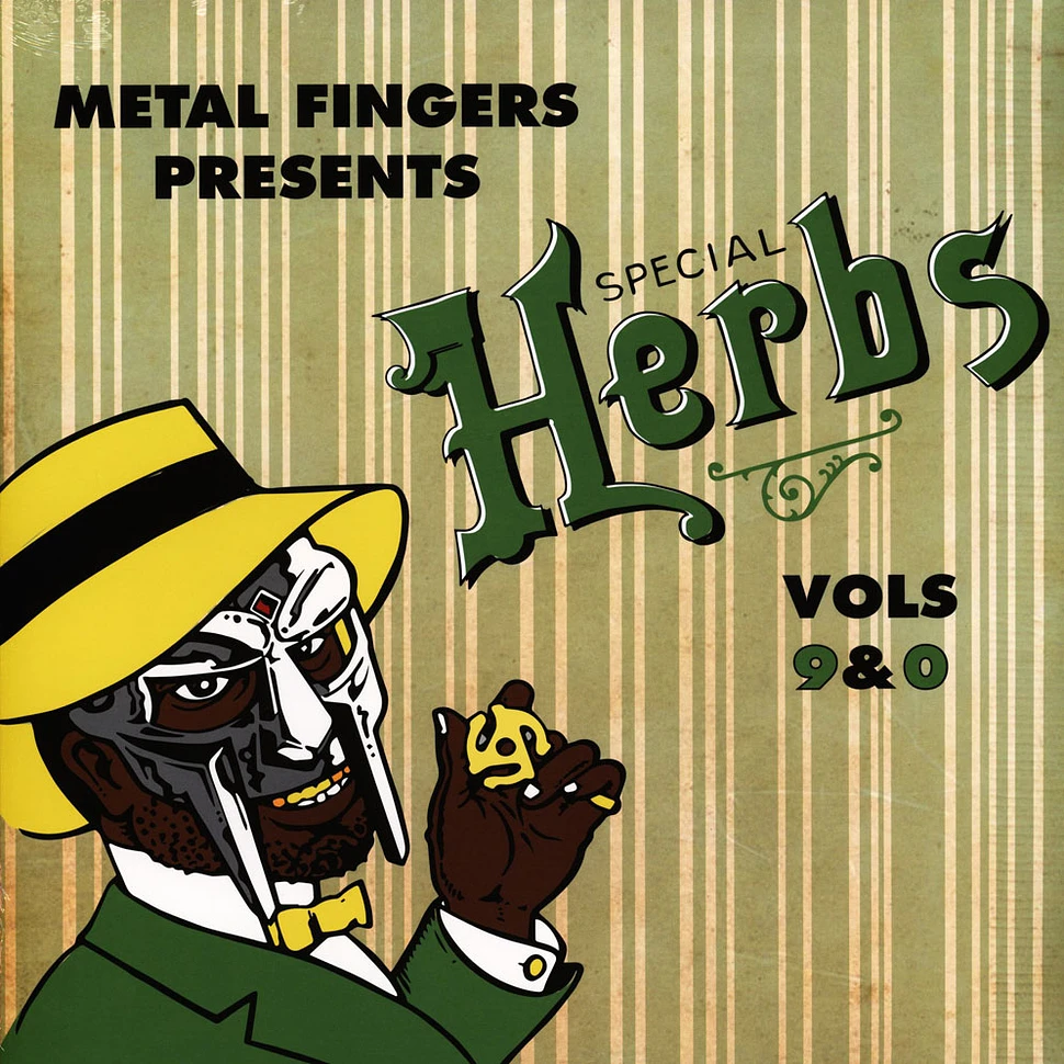 MF DOOM Special Herbs Volume 9 & 0 Vinyl 2LP