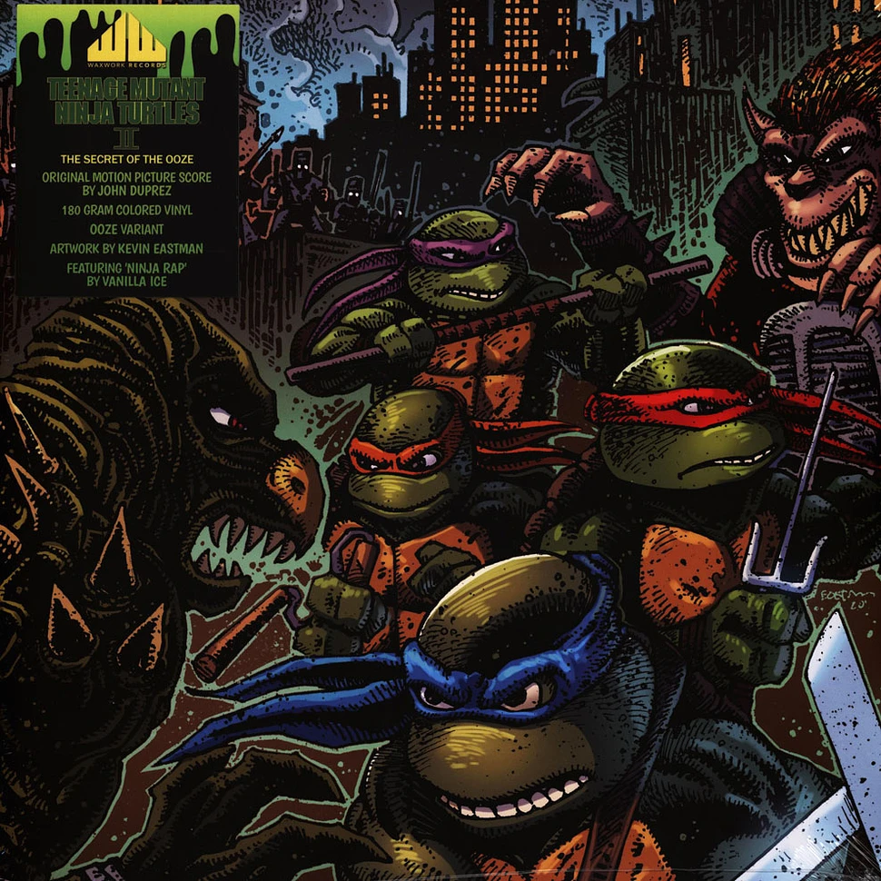 John Du Prez - OST Teenage Mutant Ninja Turtles Part II: The Secret Of The Ooze