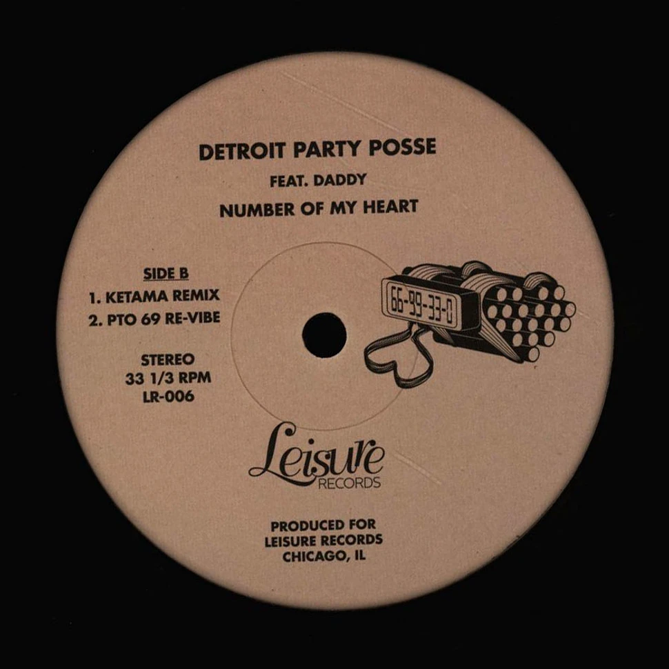 Detroit Party Posse - Number Of My Heart Feat. Daddy