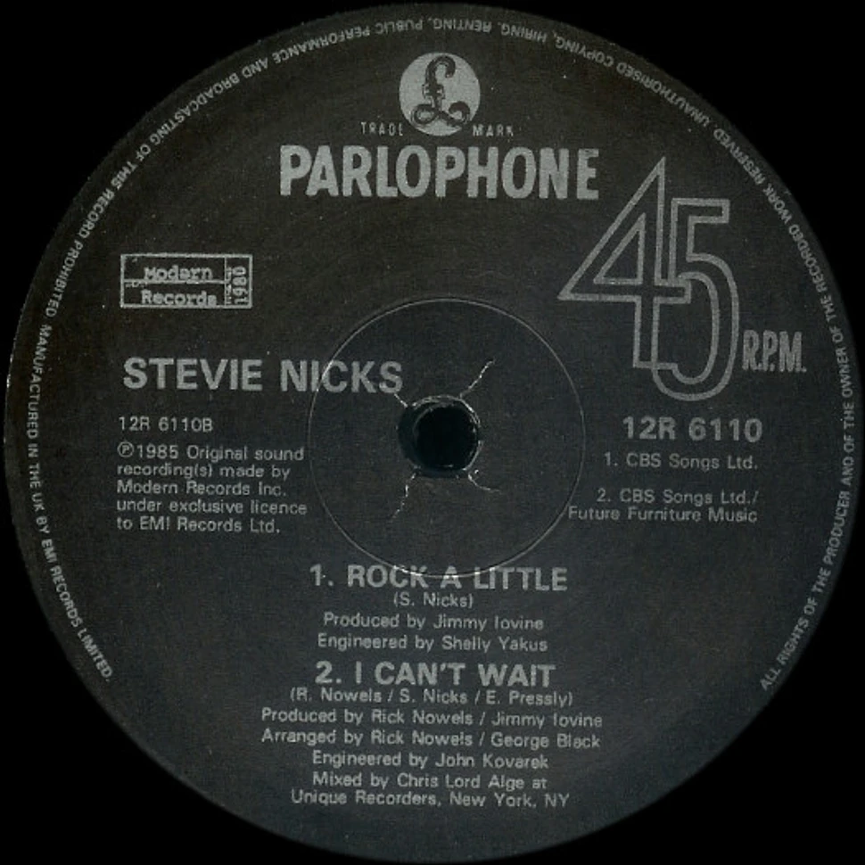 Stevie Nicks - I Can't Wait (Extended Mix)