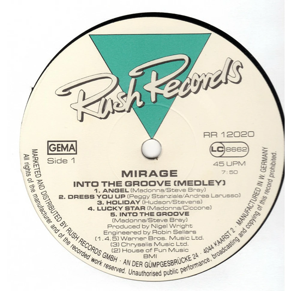 Mirage - Into The Groove (Medley)