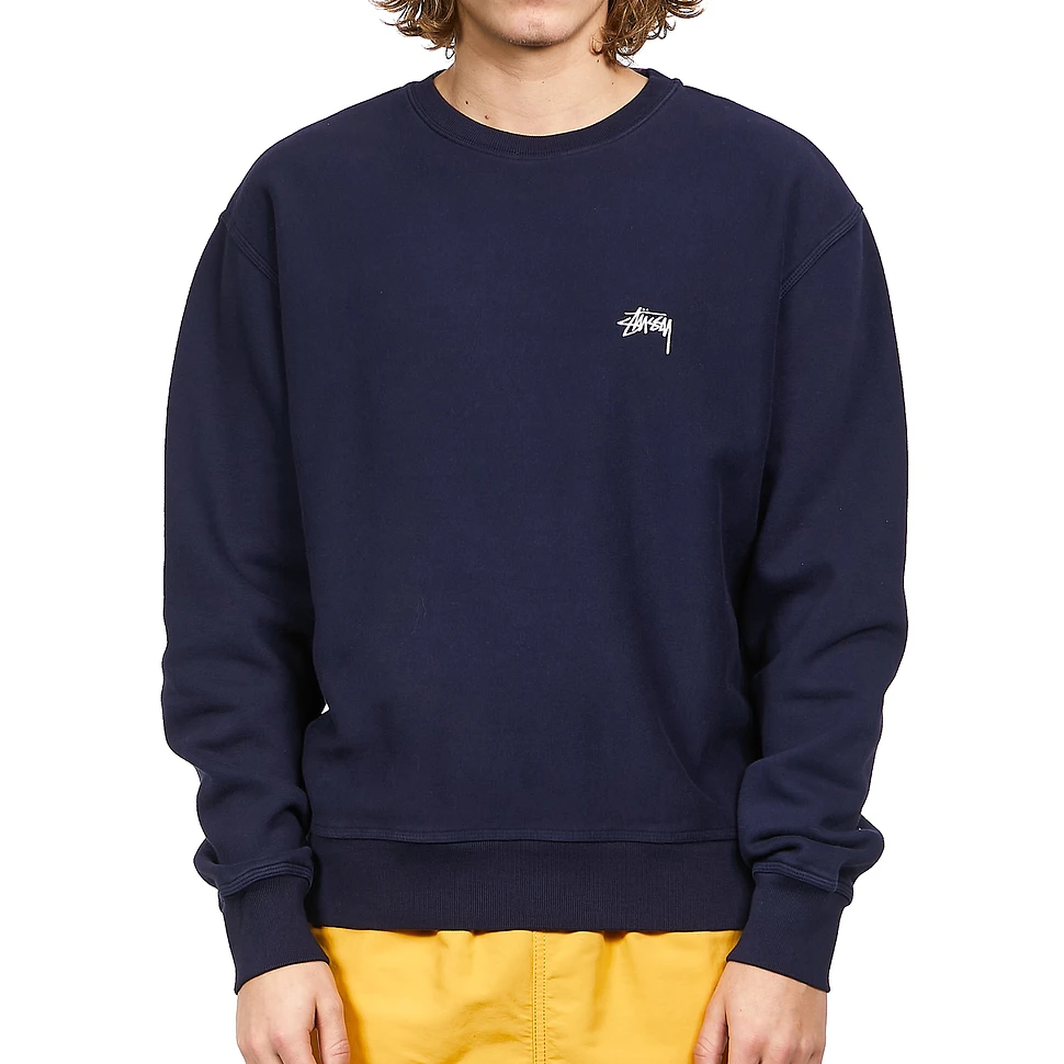 Stüssy - Stock Logo Crew Sweater