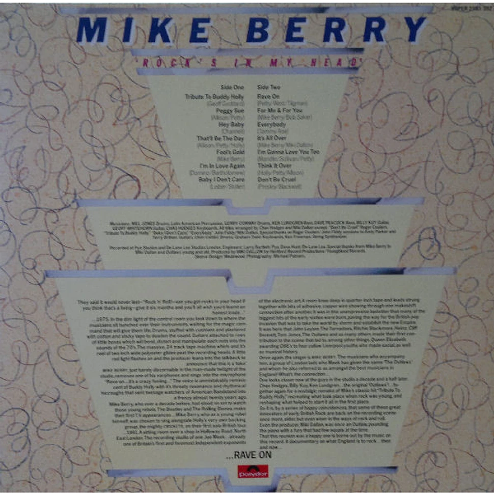Mike Berry - Rock's In My Head