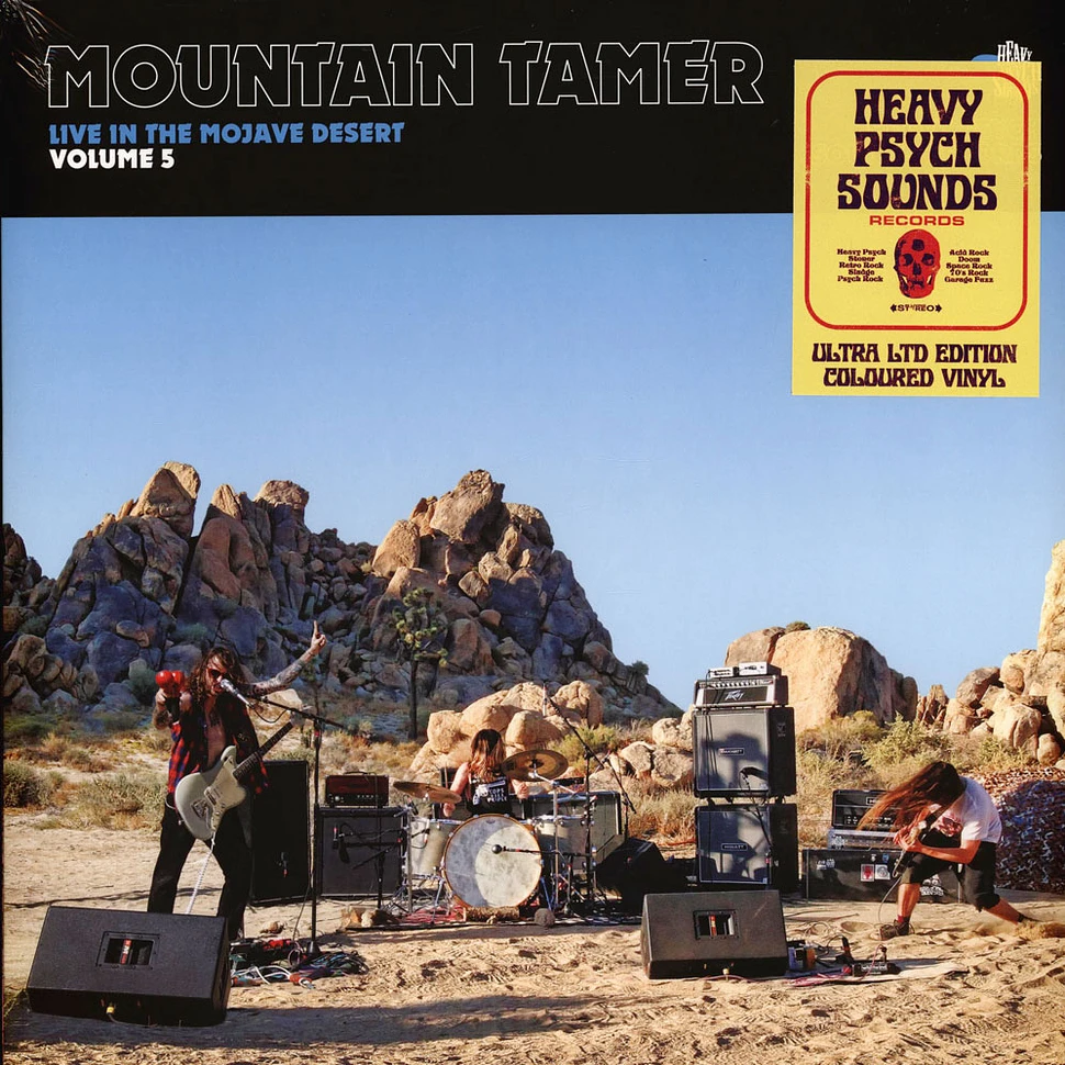 Mountain Tamer - Live In The Mojave Desert Volume 5 Blue And White Vinyl Edition