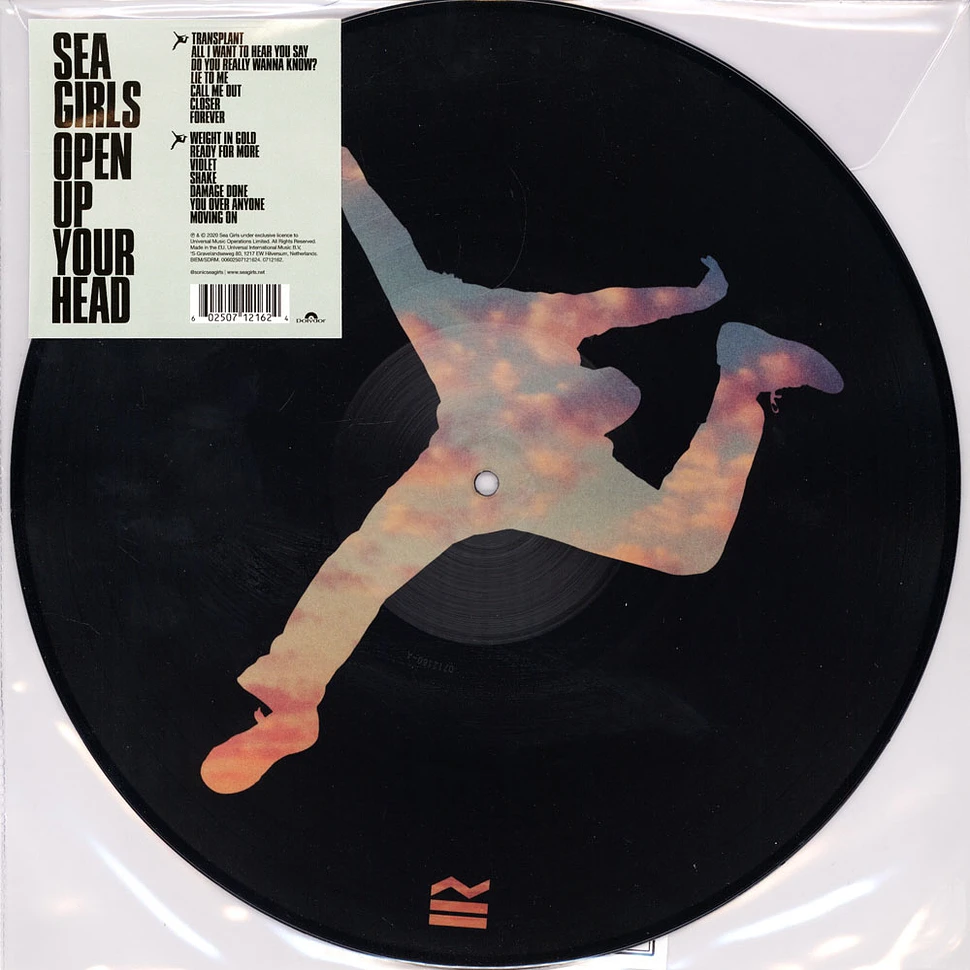 Sea Girls - Open Up Your Head Picture Disc Vinyl Edition