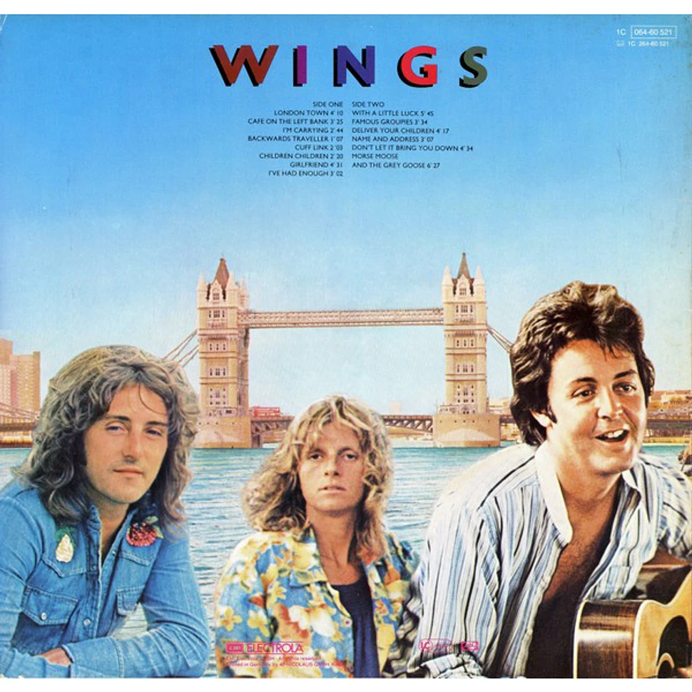 Wings - London Town