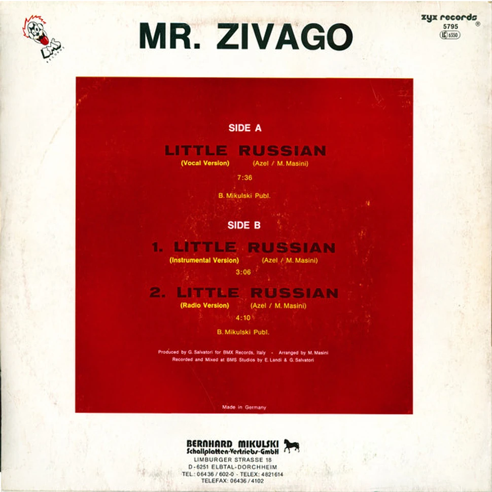 Mr. Zivago - Little Russian