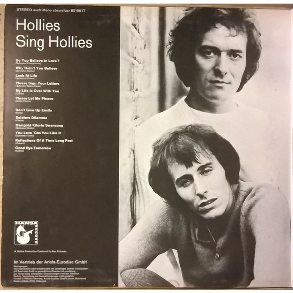 The Hollies - Hollies Sing Hollies