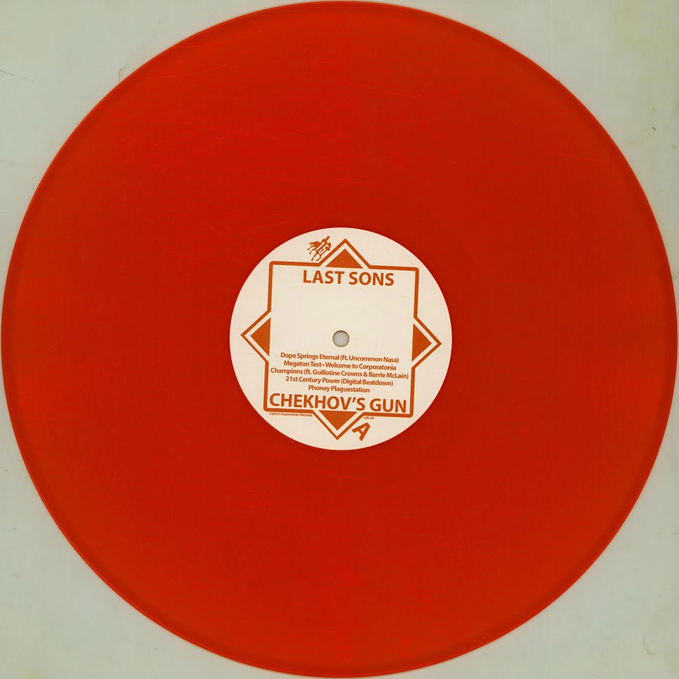 Last Sons - Chekhov's Gun Orange Vinyl Edition
