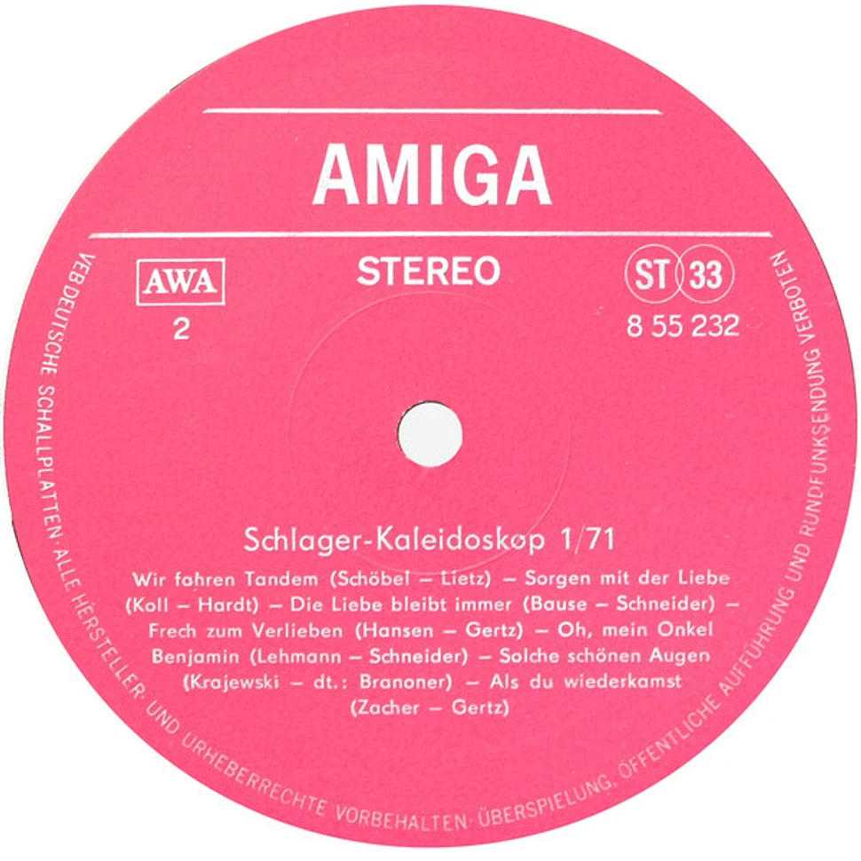 V.A. - Schlager-Kaleidoskop 1/71