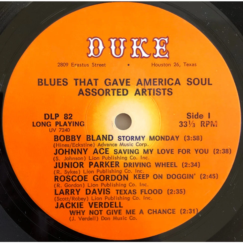 V.A. - Blues That Gave America Soul