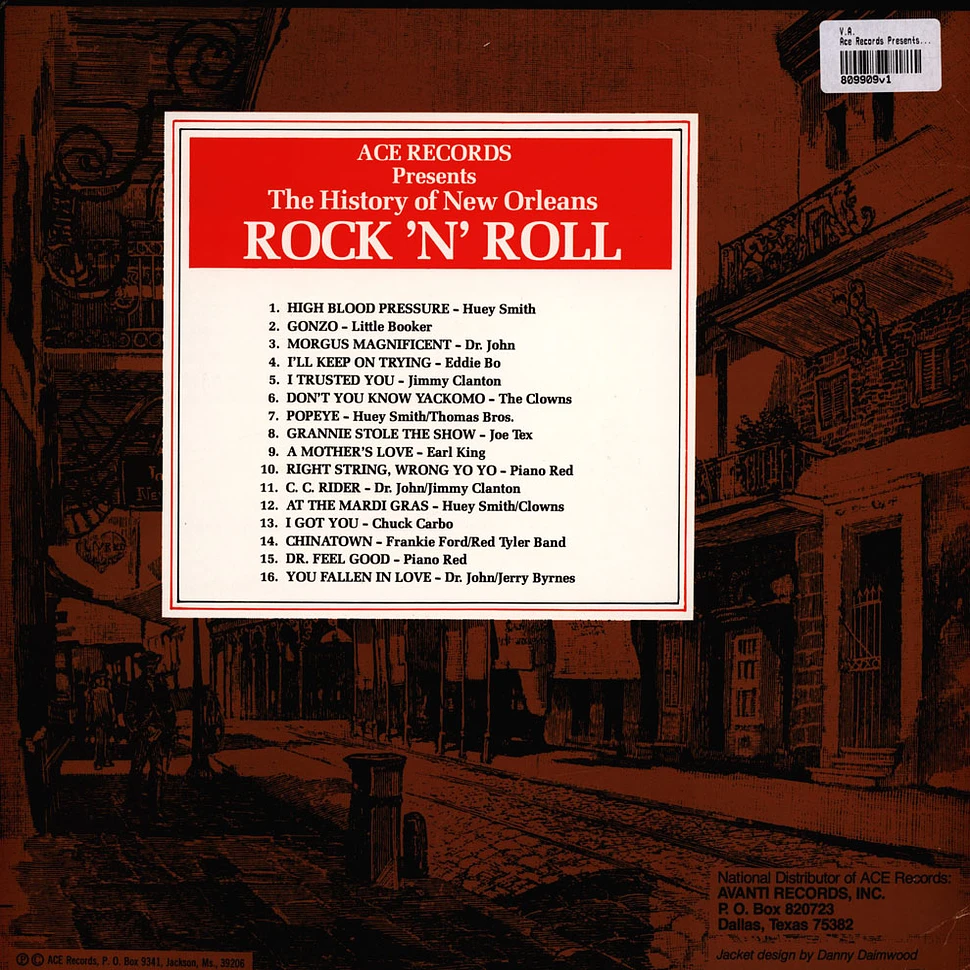V.A. - Ace Records Presents The History of New Orleans Rock 'N' Roll: Volume IIII